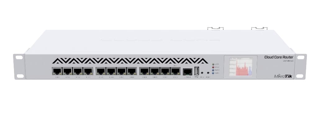 Mikrotik RB CCR1016-12G 12 Gigabit Port Firewall Router
