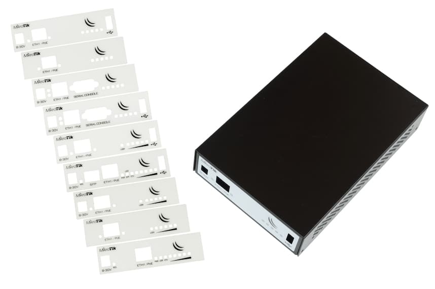 MikroTik CA411-711 RB411 RB911 RB912 ve RB922 için iç Mekan Aluminyum Kasa
