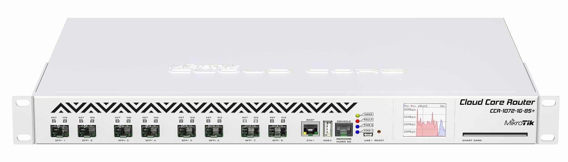 MikroTik CCR1072-1G-8S+ MikroTik CloudCoreRouter 1072  Router Firewall