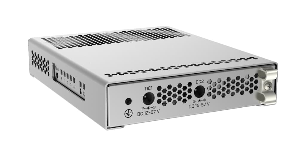 MikroTik CRS305-1G-4S+IN 4× SFP+ 10 GbE, masaüstü 10G switch