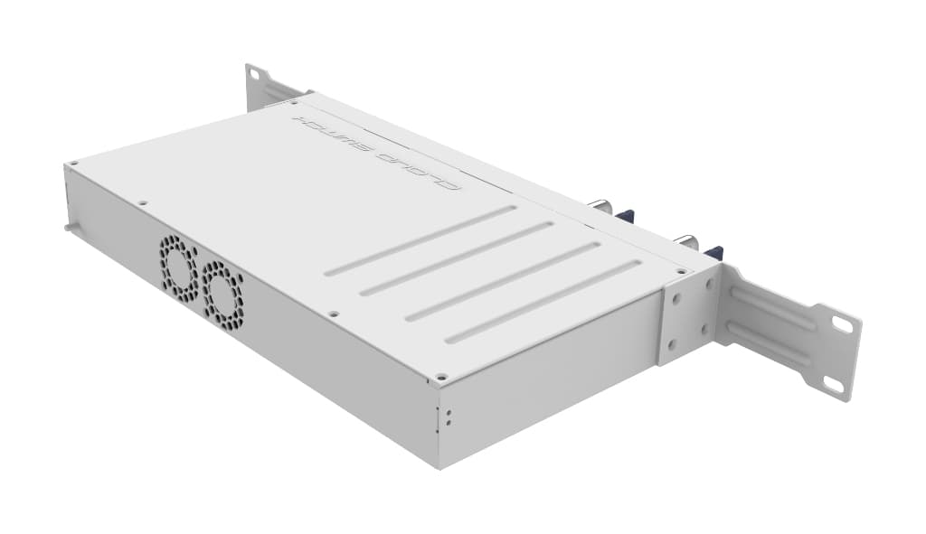 MikroTik CRS504-4XQ-IN 4× 100G QSFP28, 16× 25G breakout, 800 Gbps İç Mekan Omurga Switch
