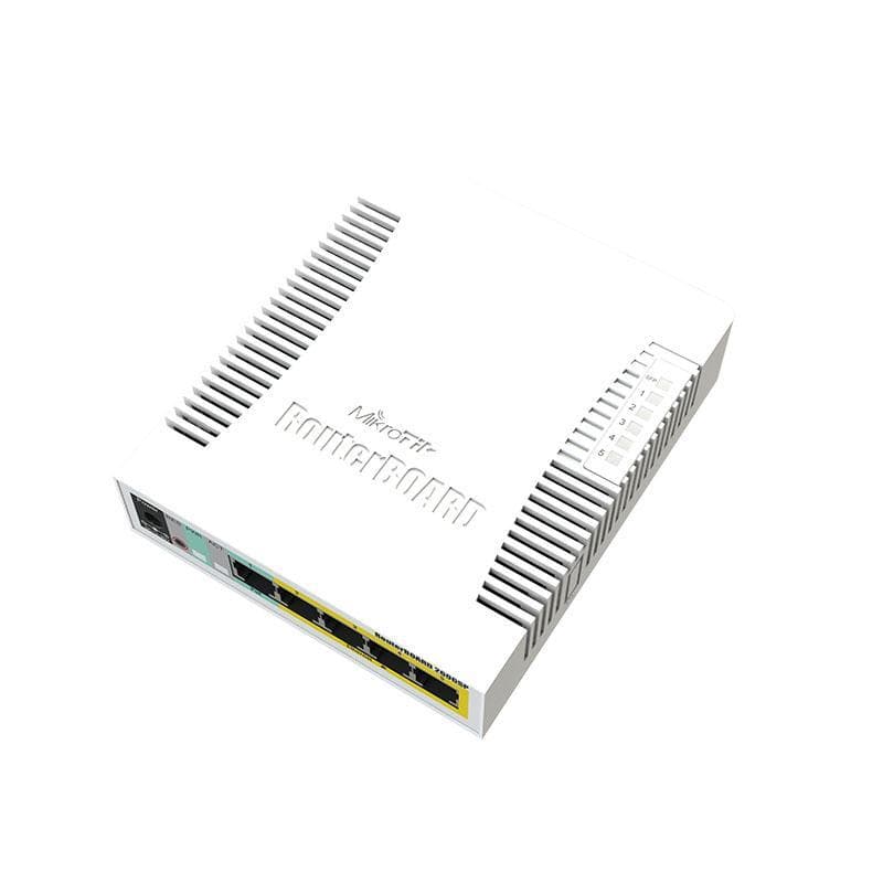 MikroTiK RB260GSP Indoor Case and Power Supply