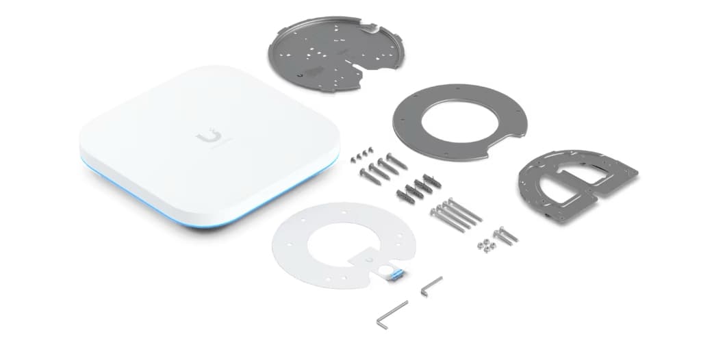 UBNT UniFi E7 WiFi 7 Access Point – 10 Stream, 10GbE PoE++ Uplink, 6GHz ve 1000+ İstemci Desteği