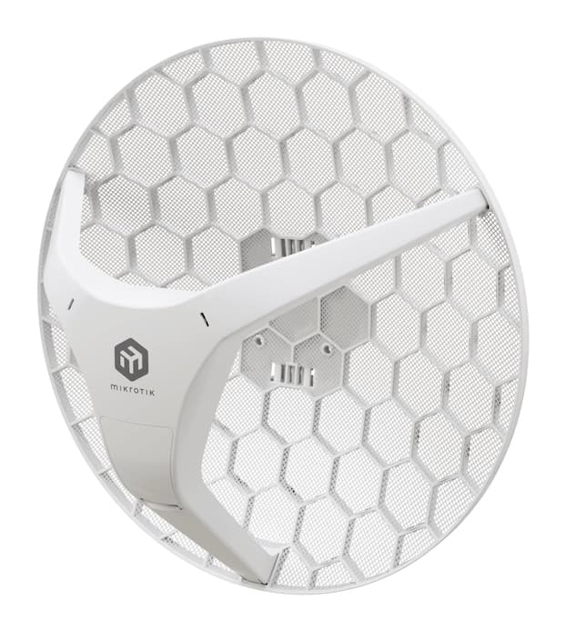 MikroTik LHG 5 ax | 5 GHz Wi-Fi 6 Uzun Menzil CPE & PTP Köprü, 24.5 dBi Anten, WPA3,