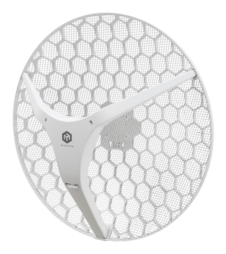 MikroTik LHG 5 ax XL | 27 dBi Wi-Fi 6 Uzun Menzil CPE, 30 km’ye Kadar PTP, WISP & CCTV Backhaul
