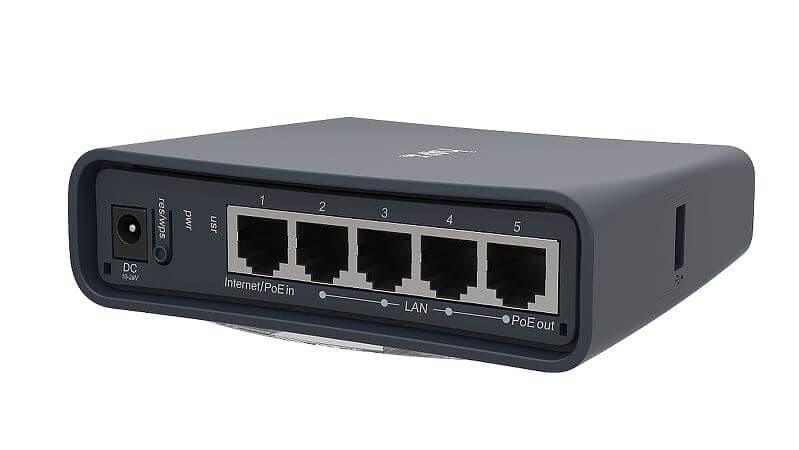 MikroTik RB952Ui-5ac2nD-TC - MikroTik hAP AC Lite Tower Indoor AP + Firewall Router