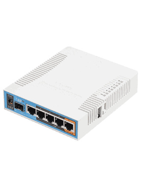 MikroTik RB962UiGS-5HacT2HnT - MikroTik hAP AC 5 Port 1 SFP Gigabit Acces point  Router