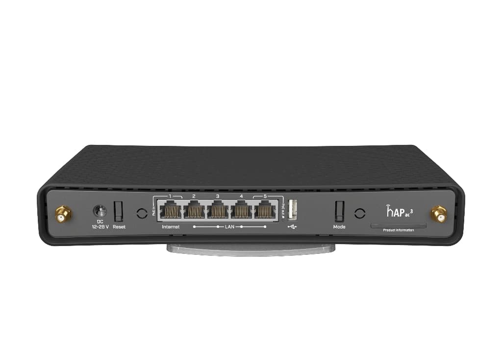 MikroTik hAP ac³ - RBD53iG-5HacD2HnD 5 Port Gigabit WiFi Router