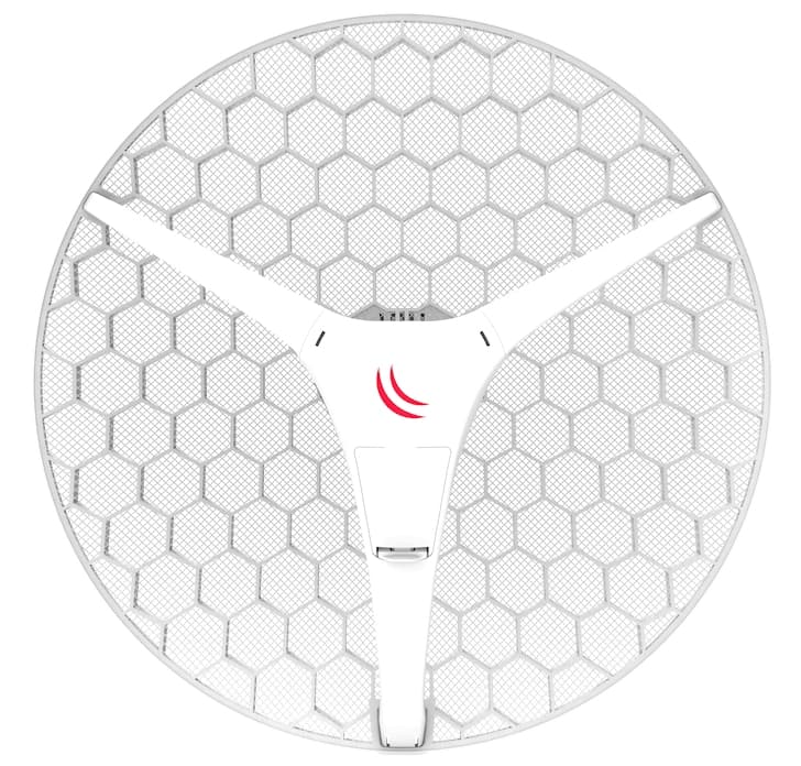 MikroTik LHG XL HP5 (RBLHG-5HPnD-XL) | 5 GHz 27 dBi Grid CPE, Uzun Mesafe PTP 40 km, Yüksek TX Güç, NV2 TDMA