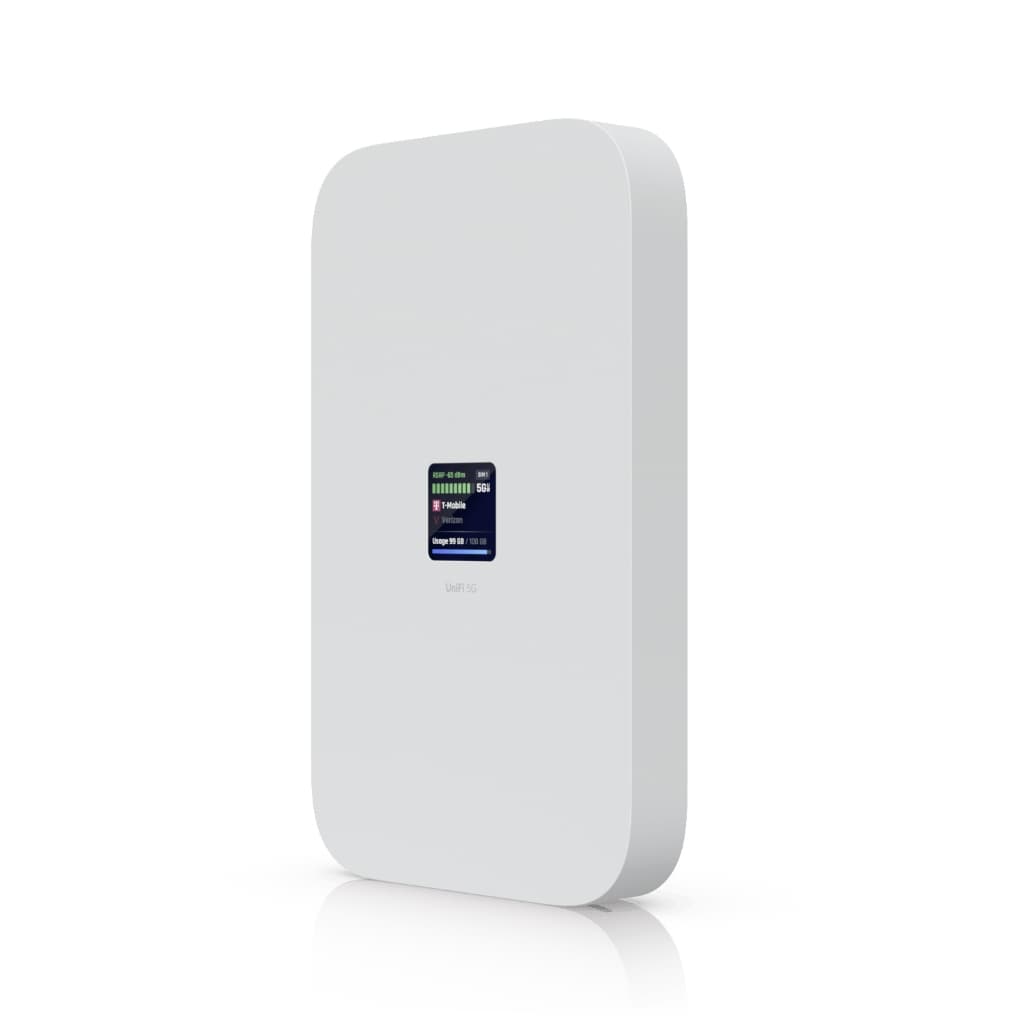 UBNT UniFi 5G Max (U5G-Max) | 3.4 Gbps 5G, Çift SIM/eSIM UniFi Modem