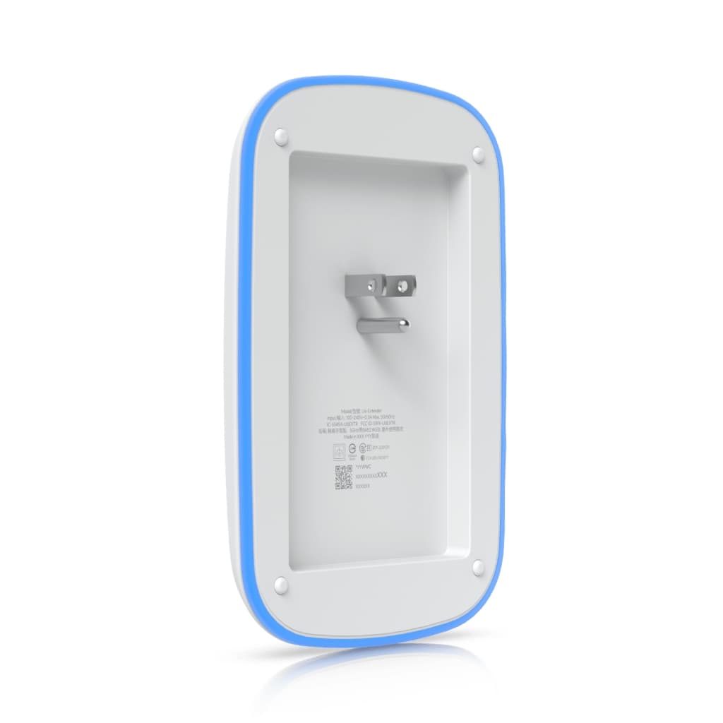 UBNT UniFi U6 Extender (U6-Extender) WiFi 6 Priz Tipi Mesh Kapsama Genişletici – 6 Stream, Kablosuz Uplink