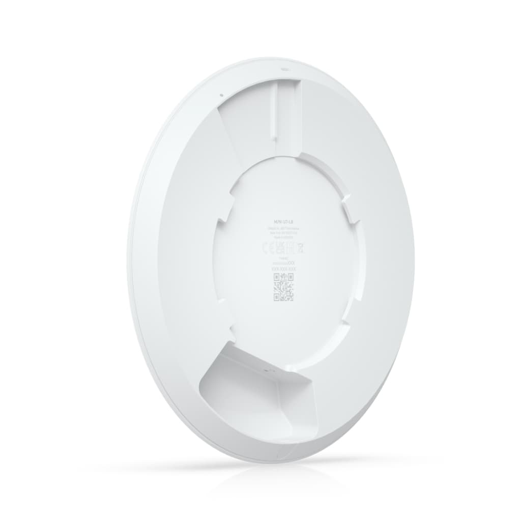 UBNT UniFi U7 Long-Range (U7-LR) WiFi 7 Tavan Tipi Access Point | 5 Eşzamanlı Yayın | 2.5GbE Ethernet | 160 m² | 300+ İstemci
