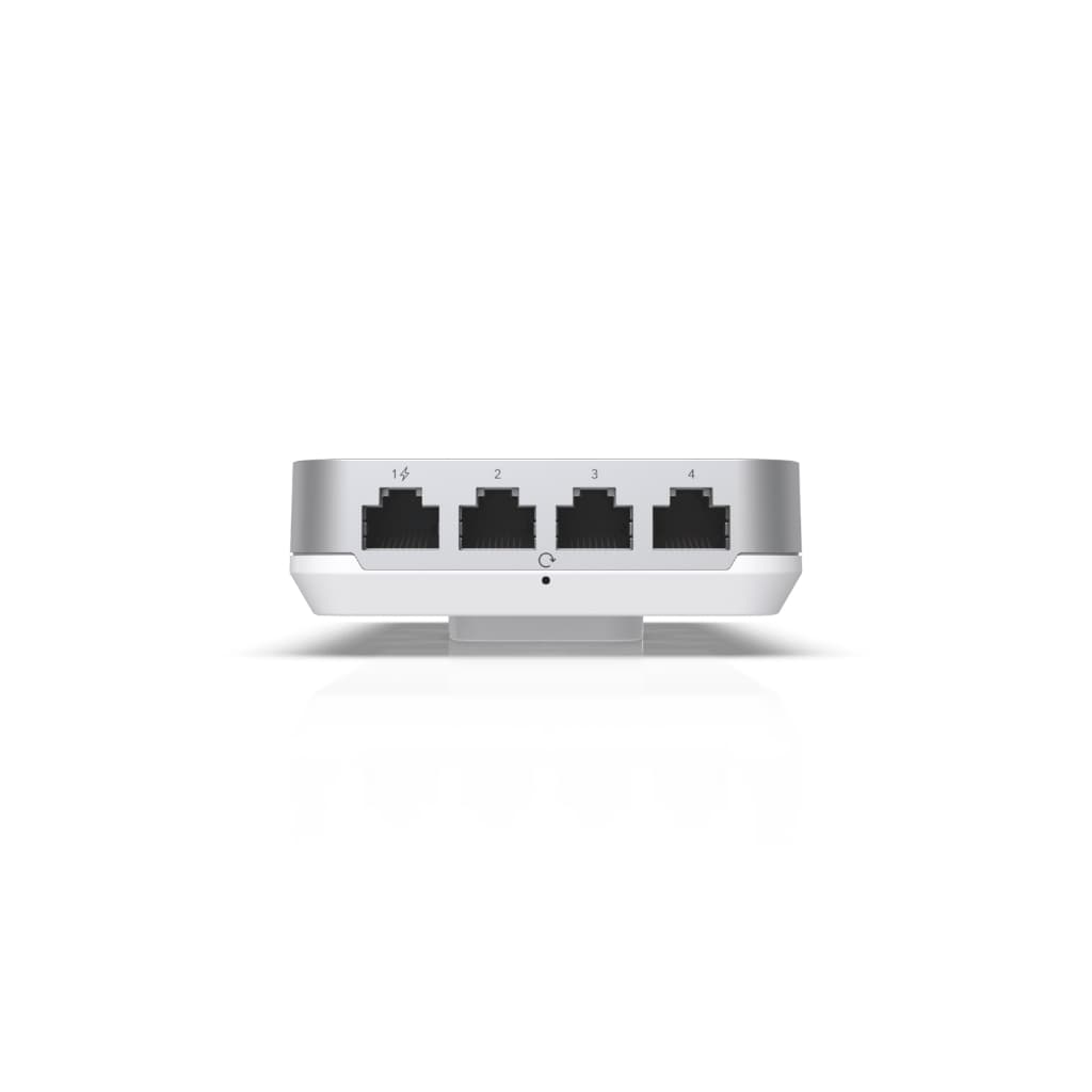 UBNT UniFi In-Wall HD (UAP-IW-HD) Duvar Tipi WiFi 5 Access Point – 6 Stream, 4 Port GbE Switch, PoE/PoE+, 90 m² Kapsama