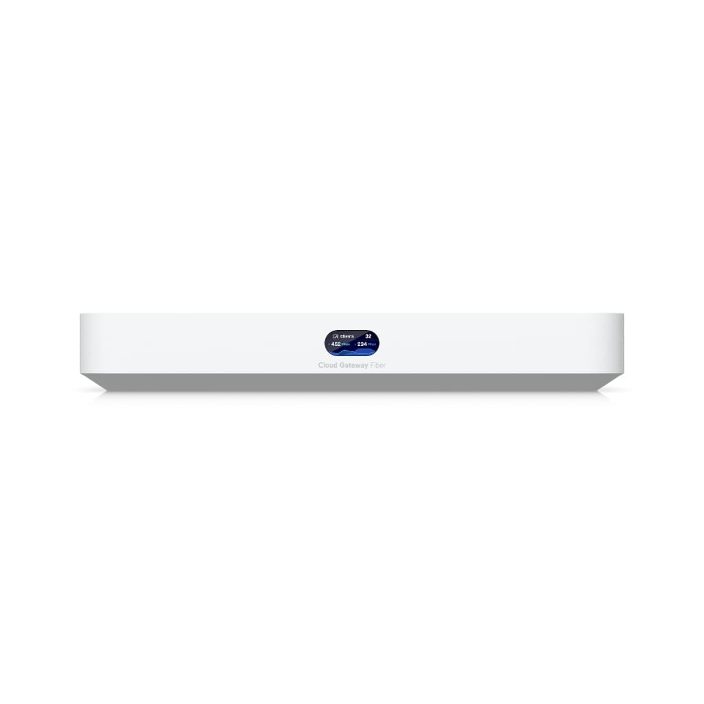 UBNT UniFi Cloud Gateway Fiber - UCG-Fiber 10G WAN/LAN 5 Gbps IDS/IPS NVMe NVR 50+ Cihaz & 500+ İstemci UniFi Gateway Firewall Router