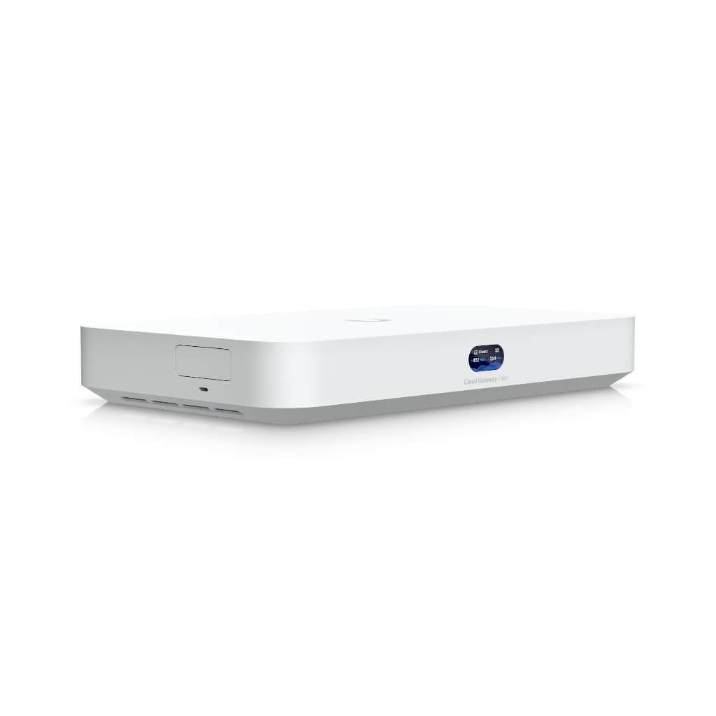 UBNT UniFi Cloud Gateway Fiber - UCG-Fiber 10G WAN/LAN 5 Gbps IDS/IPS NVMe NVR 50+ Cihaz & 500+ İstemci UniFi Gateway Firewall Router