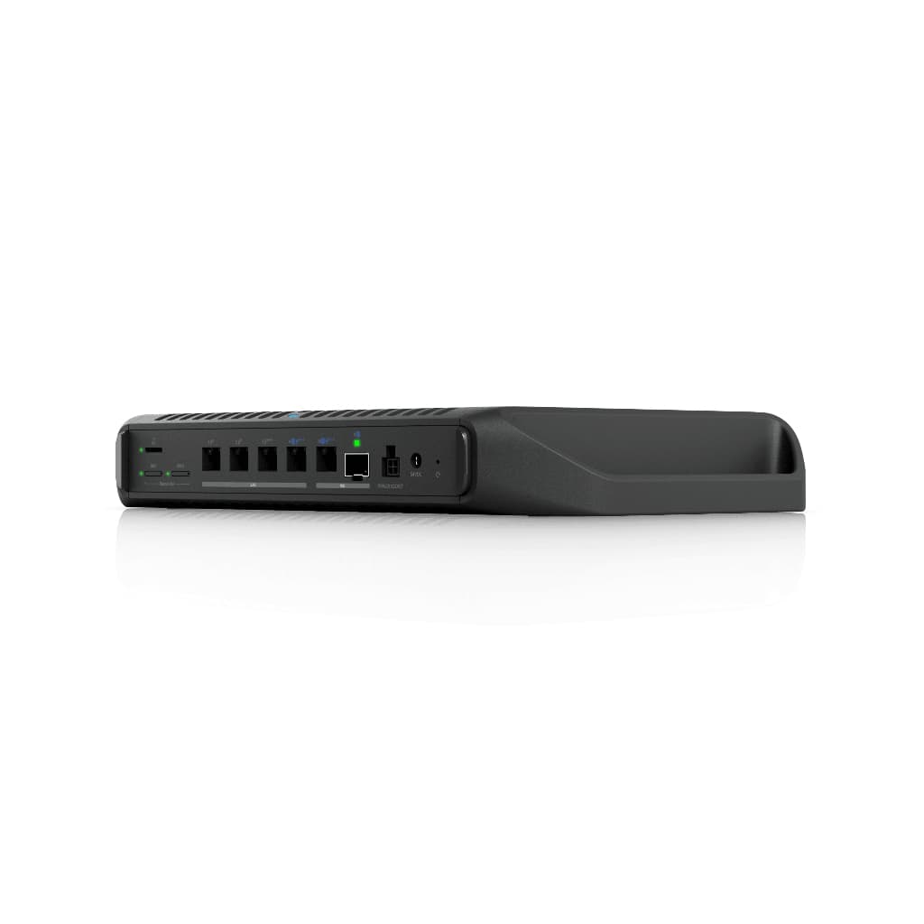 UBNT UniFi Cloud Gateway Industrial (UCG-Industrial) — 5 Gbps IPS/IDS, 350W PoE Gücü ve 10G Uplink’li Endüstriyel UniFi Gateway