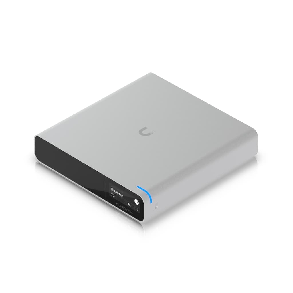 UBNT UniFi CloudKey+ (UCK-G2-SSD) – 1TB SSD’li UniFi Console, PoE/USB-C Güç, Bluetooth Kurulum, Protect NVR