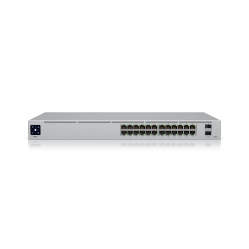 UBNT UniFi Switch Pro 24 (USW-Pro-24) | 24 Port Gigabit, 10G SFP+, Layer 3 Switch