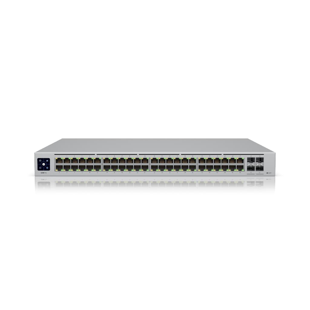 UBNT UniFi Switch Pro 48 (USW-Pro-48) | 48 Port Gigabit, 4x 10G SFP+, Layer 3 Switch