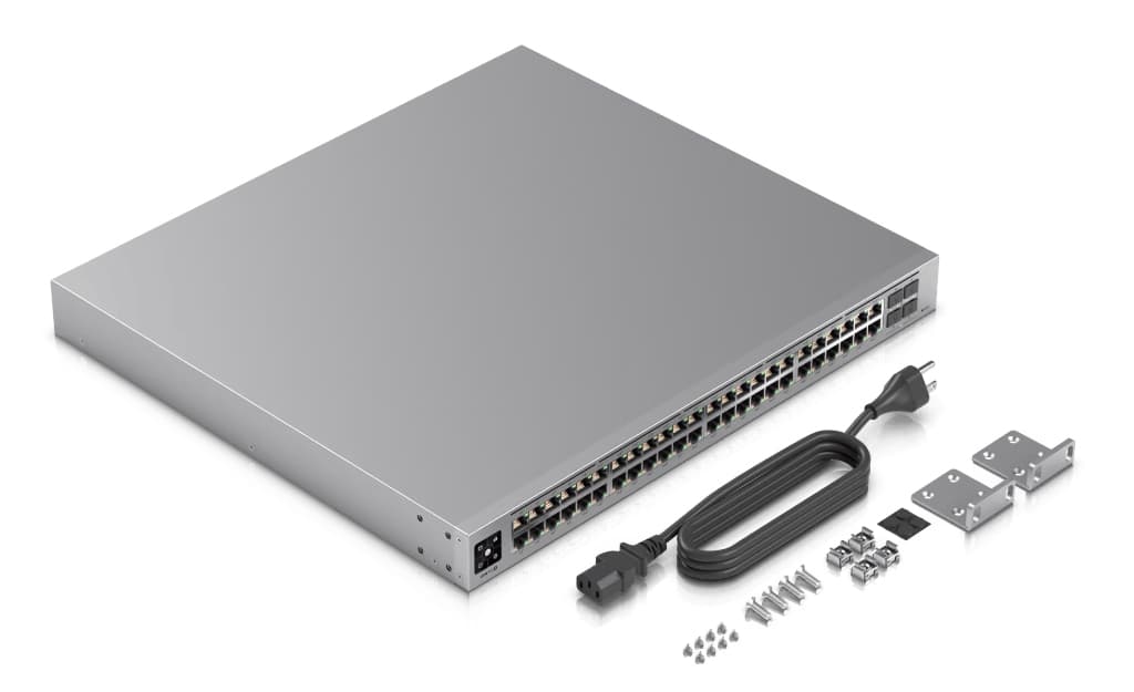 UBNT USW-Pro-48-POE - UBNT UniFi Switch  48 Port PRO PoE Layer 3 Yönetilebilir Switch