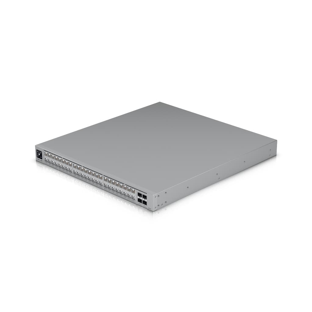 UBNT UniFi Pro XG 48 (USW-Pro-XG-48) | 48 Port 10GbE/2.5GbE Layer 3 Etherlighting™ PoE Switch