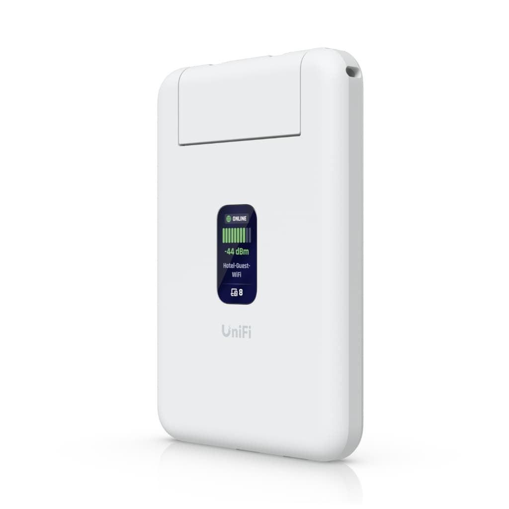 UBNT UniFi Travel Router (UTR) – Ultra İnce Seyahat Router’ı | WireGuard & OpenVPN VPN, 2× Gigabit Ethernet, WiFi 5, USB-C