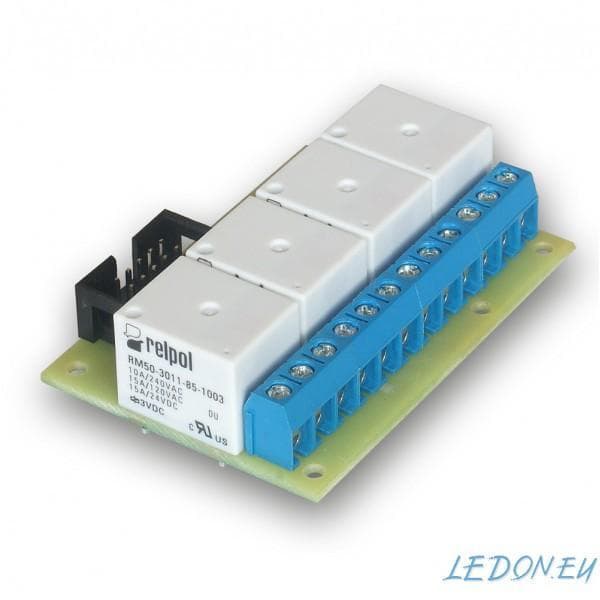 Lan-Röle Kontrol+ 4 Röle ilave