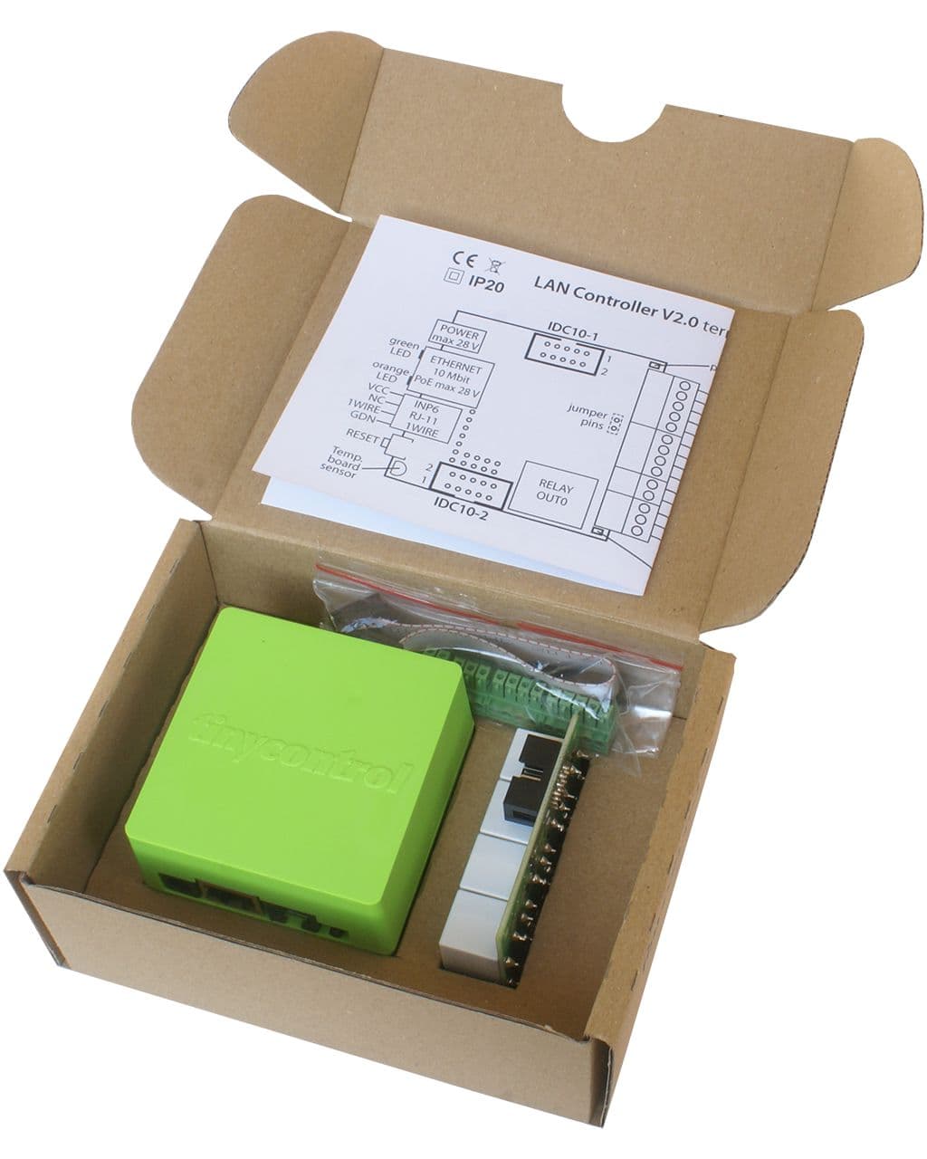 Lan-Röle Kontrol Ünitesi + 24v adaptor