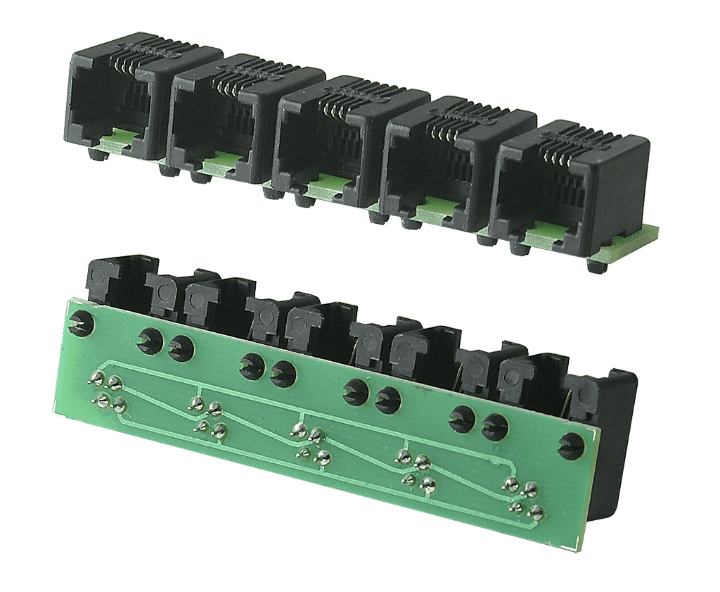 Lan-Röle Spliter RJ11 DS18B20 for LanControler