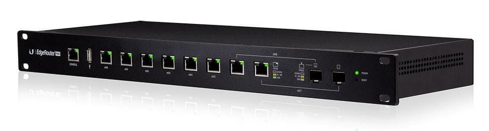 UBNT  ERPro‑8 - UBNT EdgeRouter PRO Firewall Router