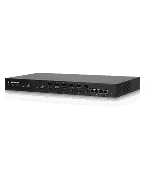 UBNT ES‑16‑XG - UBNT EdgeSwitch 16XG 16 Port SFP+ 4 Port RJ45 10GBIT yönetilebilir Omurga Switch