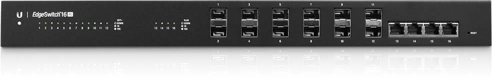 UBNT ES‑16‑XG - UBNT EdgeSwitch 16XG 16 Port SFP+ 4 Port RJ45 10GBIT yönetilebilir Omurga Switch