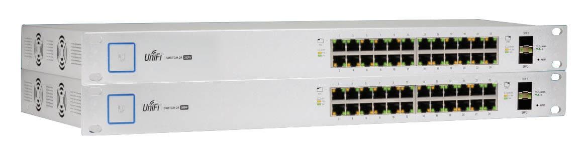 UBNT UniFi US-24-250W - UBNT UniFi Switch 24 Port 250W PoE+Management Switch