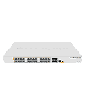 MikroTik CRS328-24P-4S+RM 24Port Akıllı Yönetilebilir Switch