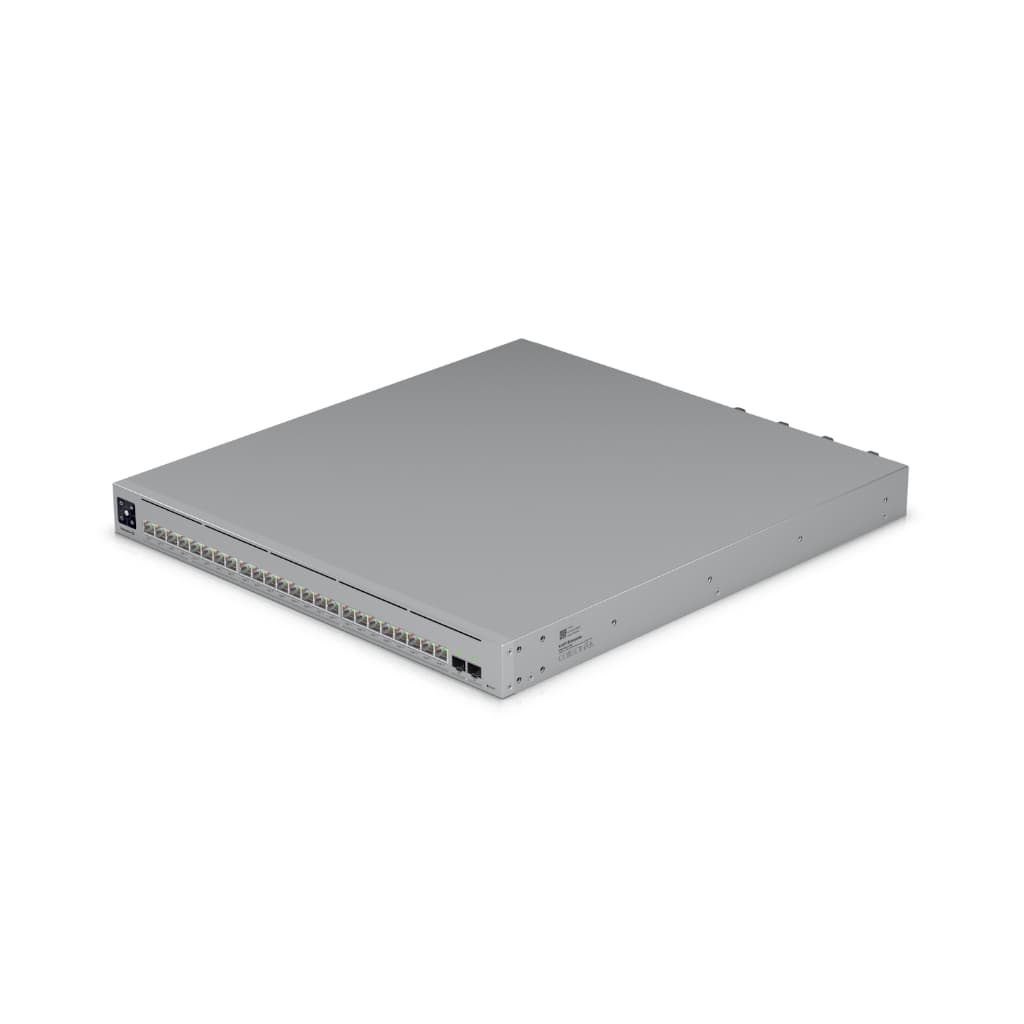 UBNT UniFi Enterprise Campus 24 PoE (ECS-24-PoE 1050W) – 24 Port PoE+++ Destekli, 25G Uplink’li Layer 3 Kurumsal Kampüs Switch