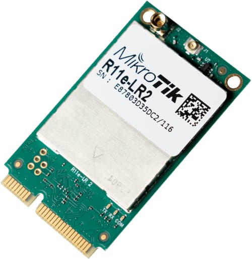 MikroTik R11e-LR2 | miniPCIe 2.4 GHz LoRa® Konsantratör