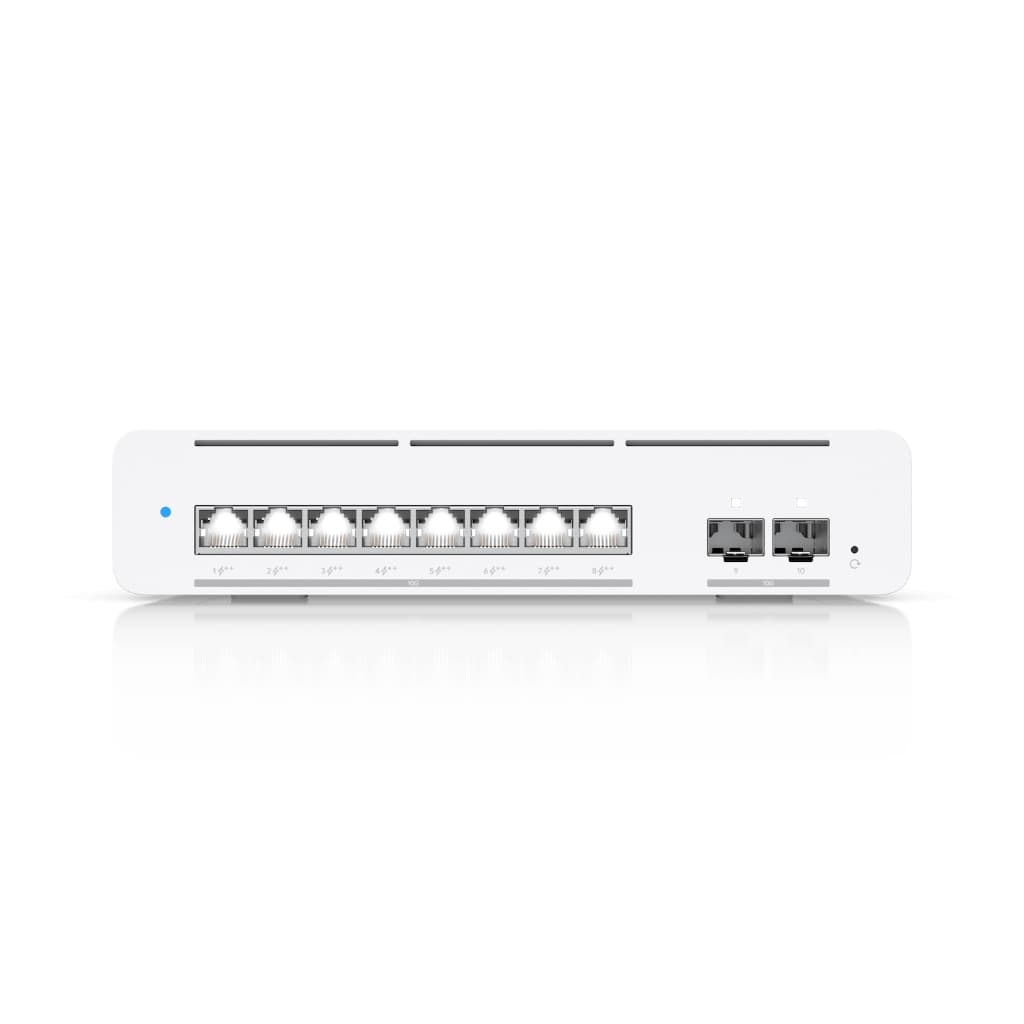 UBNT UniFi Pro XG 8 PoE (USW-Pro-XG-8-PoE) | 8 Port 10GbE PoE++ Layer 3 UniFi Switch