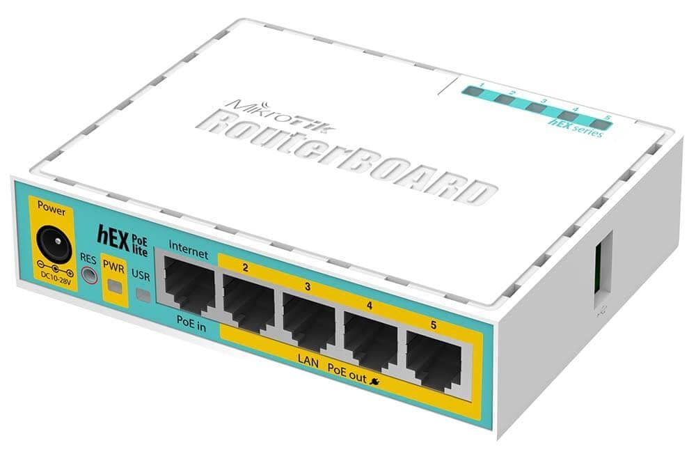 MikroTik RB750UPr2 - MikroTik hEX PoE Lite